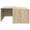 vidaXL Súprava na kávový stolík 2 ks Sonoma dub 90 x 48 x 40 cm