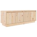 vidaXL TV skrinka 110x34x40 cm masívna borovica