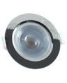 Bodové LED svetlo 3W - kruhové TR 401 / 9369 TRIXLINE Strieborná