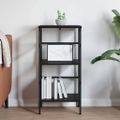 vidaXL Regál na knihy 2 úrovní 40 x 29,5 x 81 cm Kompozitné drevo