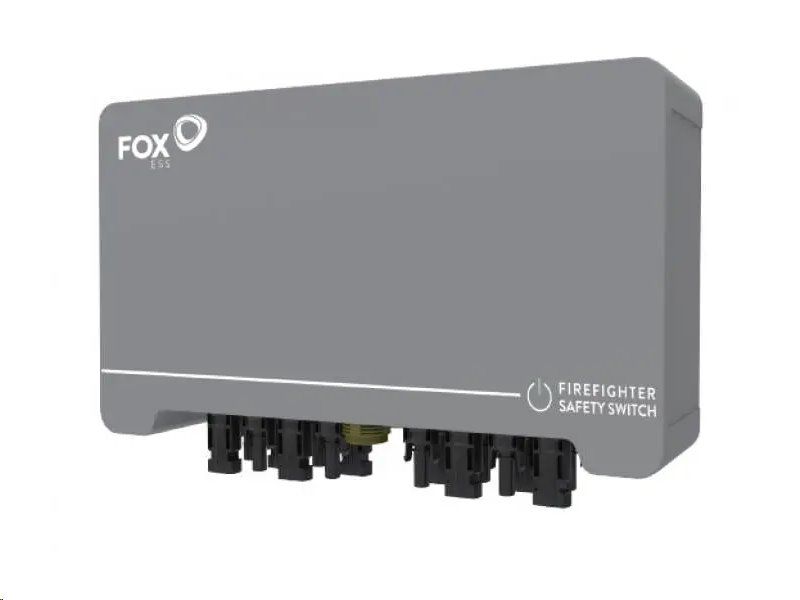 S-BOX FOXESS PLUS - požiarne bezpečnostné odpínače, 4 stringy