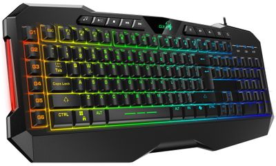 GENIUS GX GAMING Scorpion K11 Pro/ drôtová/ Copilot/ podsvietená/ USB/ čierna/ CZ+SK layout Klávesnica, herná, drôtová, podsvietená, USB, CZ+SK layout, Copilot AI klávesa, čierna