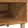 vidaXL Skrinka na platne, staré drevo 84,5x38x48 cm, kompozitné drevo