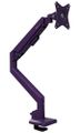 AROZZI ALZARE NEO Purple/ stolní držák pro monitory/ plynový píst/ kovový/ fialový Držák, VESA, stolní, pro monitor, -45°/+45°, otácení ±90° (180°), rotace 360°, nosnost 9kg, fialový