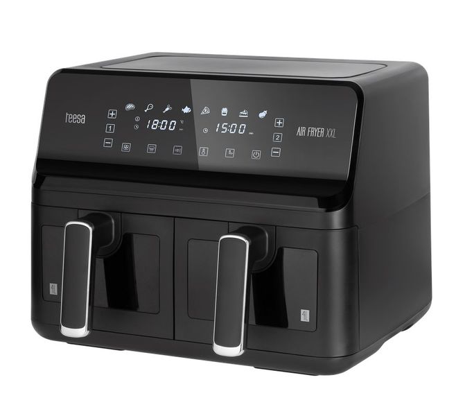 Fritéza teplovzdušná Tees Digital Air Fryer Dual POT XXL TSA8089, 8L, 2700W Fritéza horkovzdušná TEESA DIGITAL AIR FRYER DUAL POT XXL TSA8089, 8L, 2700W