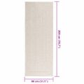 vidaXL Koberec ZIZUR 80x200 cm, jutový vzhľad, interiér a exteriér