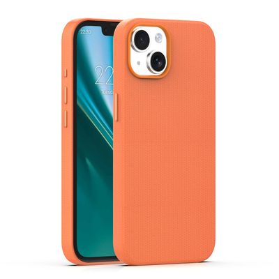 Etteri Elegantné magnetické puzdro pre iPhone 14 6,1" oranžová