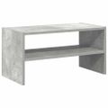 vidaXL Regál na topánky stohovateľné betónovo sivé 60x30x30,5 cm