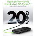 RAIDSONIC ICY Externý box M.2 NVMe 20Gbit/s