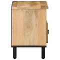 vidaXL TV skrinka 80x33x46 cm, mangový masív