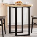vidaXL Stolová doska okrúhla Ø70x4 cm masívne akáciové drevo