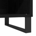 vidaXL Skrinka na gramofónové platne Čierny dub 85 x 38 x 48 cm