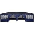 vidaXL Párty stan Modrá 800 x 400 x 266 cm Polyetylén