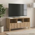 vidaXL TV skrinka 102 x 34,5 x 50 cm Dub artisan Kompozitné drevo
