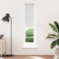 vidaXL Roleta Zatemnenie biela 55x210cm Šírka látky 50,7cm Polyester