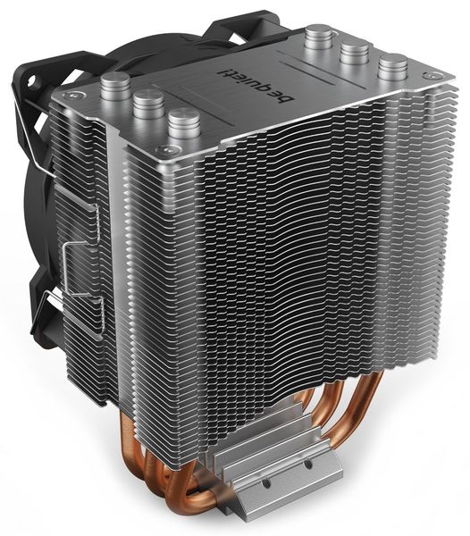 Be quiet! / chladič CPU PURE ROCK SLIM 2 / socket AMD i Intel / 130TDP / 1x 92mm fan / 3x Heatpipe / Chladic, pre CPU, pre Intel a AMD, socket 1200, 1150, 1151, 1155, AM3(+), AM4, 130W TDP, 92mm ventilátor, 3 heatpipe