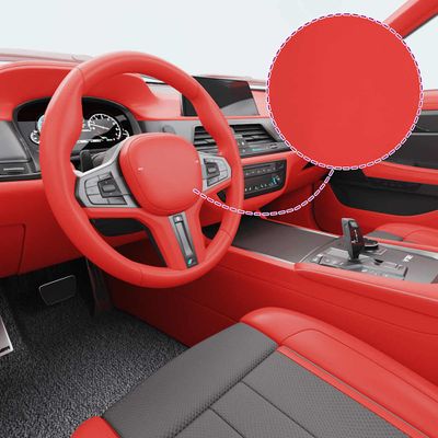 vidaXL Fólia na automobily matná červená 100x150 cm