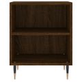 vidaXL Nočné skrinky 2 ks hnedý dub 40x30x50 cm kompozitné drevo