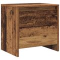 vidaXL Nočný stolík Staré drevo 45 x 34 x 44,5 cm Kompozitné drevo