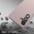Puzdro Etteri Silicone Mag pre Samsung Galaxy S25 Edge svetloružové