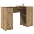 vidaXL Stôl dub artisan 120x42x76 cm kompozitné drevo