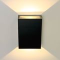 Modee LED čierna nástenná lampa 4W 450lm neutrálna biela (ML-LWL0003)