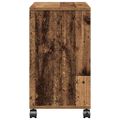 vidaXL Bočný stôl Staré drevo 50 x 30 x 55 cm Kompozitné drevo