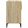 vidaXL Botník dub sonoma 70x36x60 cm spracované drevo
