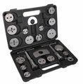 Stláčadlo brzdových piestov MECHANIC BRAKE SET BLACK 22, sada 22ks SIXTOL
