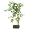 vidaXL Umelý bambusový strom 730 listov 120 cm zelený