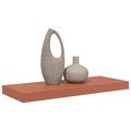 vidaXL Stenná polica Nástenná montáž Červená 60 x 23,5 x 3,8 cm