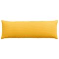 vidaXL Vankúše na pohovku 2 pcs Svetložltá 120 x 40 cm
