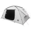 vidaXL Stan chata Biela s blackoutom 400 x 210 x 180 cm Polyester