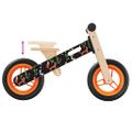 vidaXL Balančný bicykel pre deti oranžový potlač