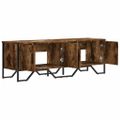 vidaXL TV stolík dub sonoma 122x34x41 cm kompozitné drevo