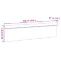 vidaXL Slimáková ohrada 4 ks 100 x 3,5 x 25 cm Nehrdzavejúca oceľ
