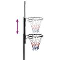 vidaXL Basketbalový stojan priehľadný 235-305 cm polykarbonát
