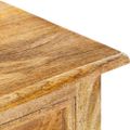 vidaXL Stôl 115x45x75 cm masívne mangovníkové drevo