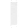 vidaXL plisovaná roleta biela 40x100 cm šírka látky 39,4 cm