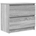 vidaXL TV skrinka Grey Sonoma 60x35x54 cm Engineered Wood