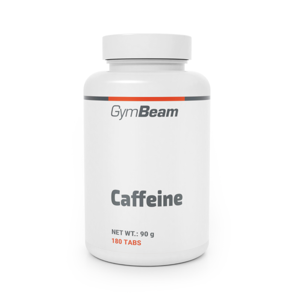 Kofeín - GymBeam, bez príchute, 180 tab.