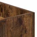 vidaXL Konferenčný stolík Dymová dub 101,5 x 50 x 37 cm