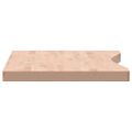 vidaXL Stolová doska 100x(45-50)x4 cm masívny buk