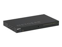 Prepínač - L3 - riadený - 10 x 10/100/1000 (8 PoE++) + 2 x 10 Gigabit SFP+ - prúdenie vzduchu zo strany na stranu - Dá sa namontovať do rozvádzača - PoE++ (720 W)