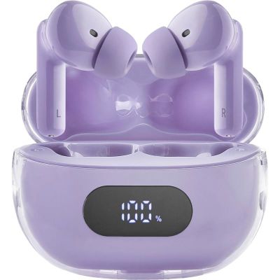 INTENSO BUDS Plus, Bezdrôtové slúchadlá, fialové