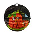 Lampión čierny Halloween tekvica 25 cm