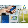 Meteostanica Bresser 5v1 s Wi-Fi a farebným displejom, biela