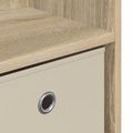 vidaXL Servírovacia skriňa Sonoma dub 73,5 x 22,5 x 53,5 cm