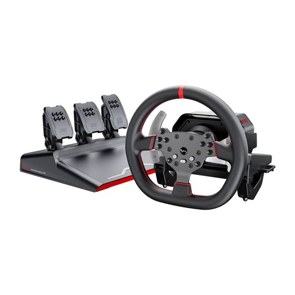 Herná súprava PXN-V10 Pro - volant + pedále + montážne svorky (PC / PS4 / Xbox One / Xbox Series X|S)