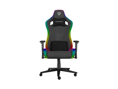 Herné kreslo Genesis TRIT 660, RGB, Sivé
